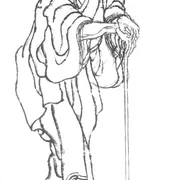 葛飾北斎の肖像