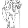 葛飾北斎の肖像